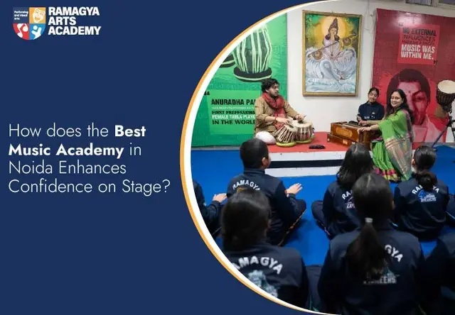 How does the Best Music Academy in Noida Enhances Confidence on Stage?